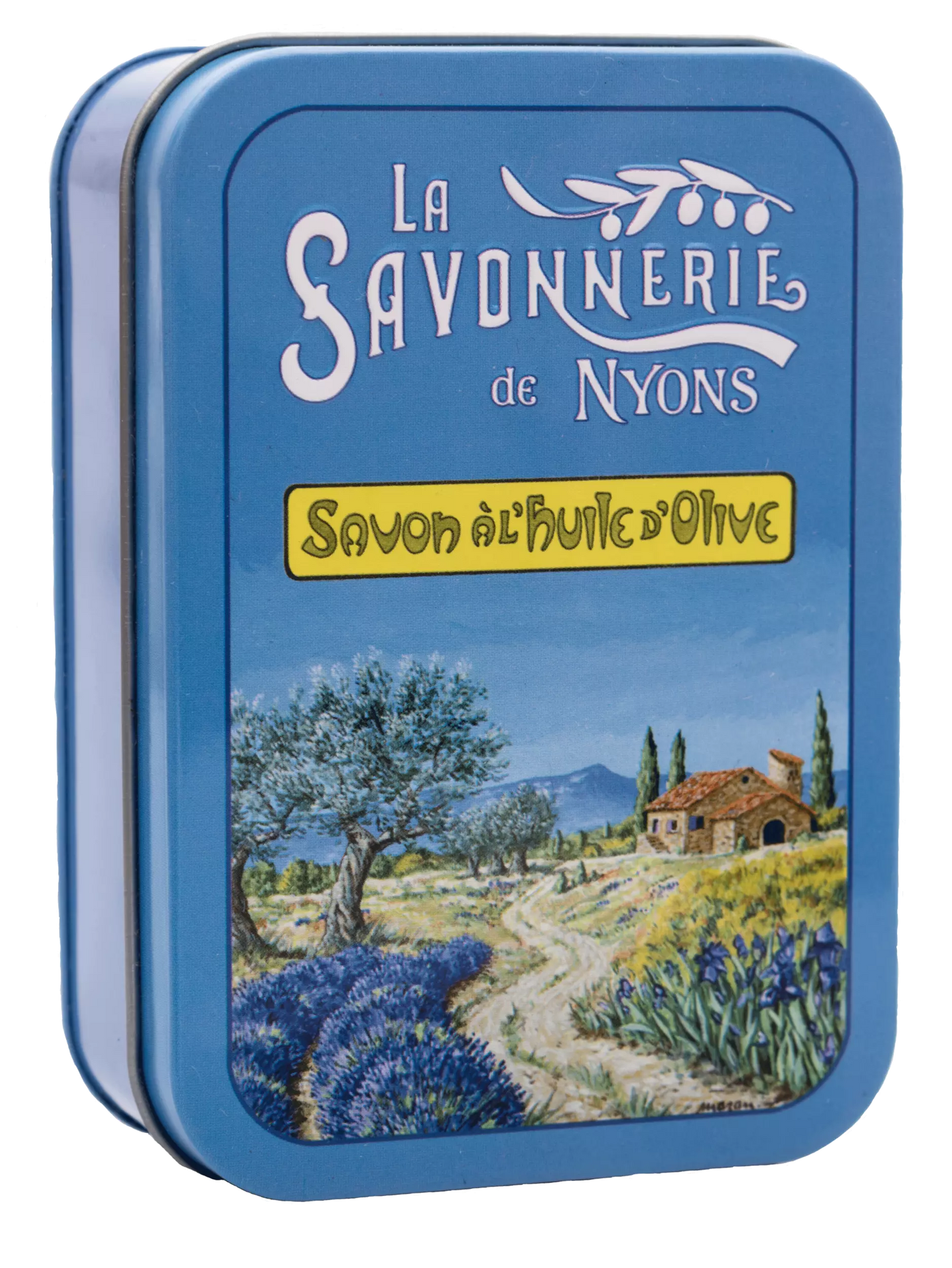 Lavender "Provençal Landscape" Soap in Tin Box 7oz