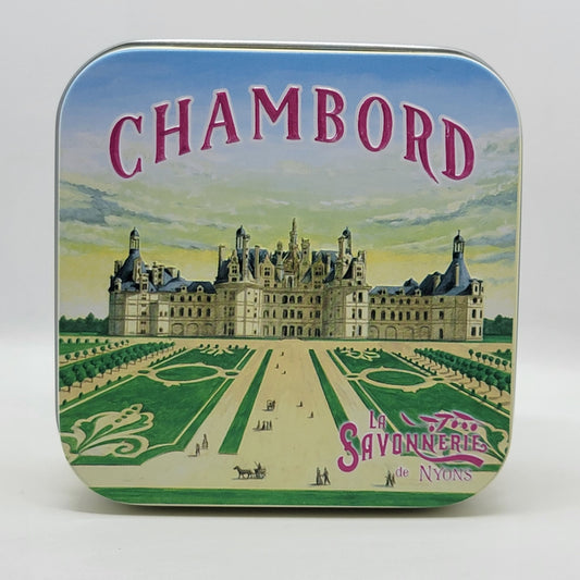 Verbena Soap in "CHAMBORD CASTLE" Tin Box 3.5 oz