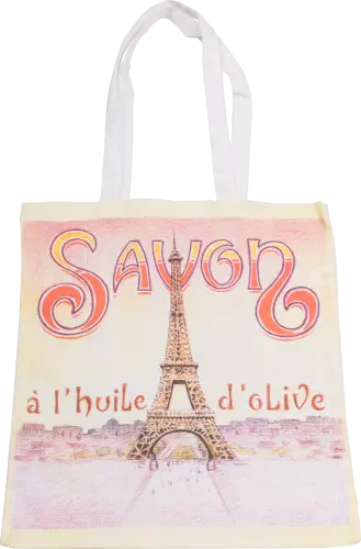 "Eiffel Tower" Tote-100% Cotton