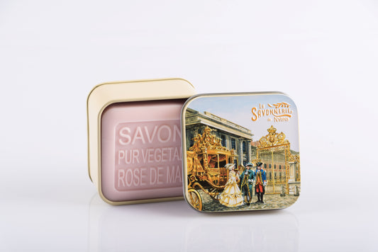 May rose Soap in "Carriage" Tin Box 3.5 oz