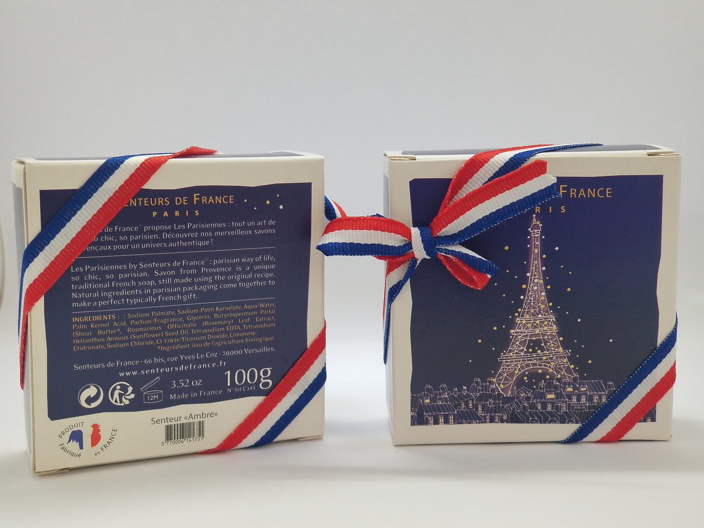 Eiffel Tower Amber Scented Soap-3.52oz