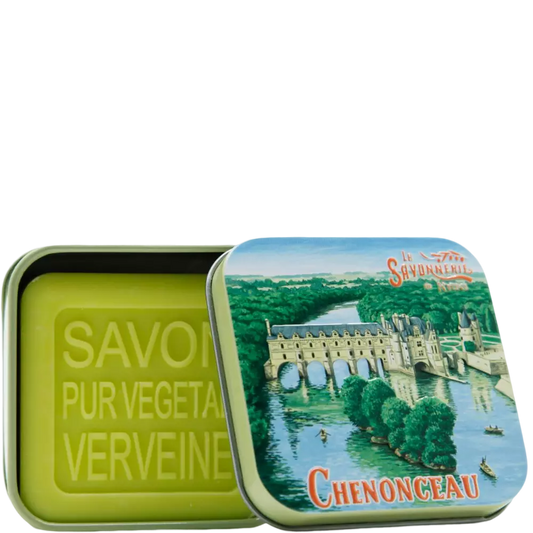 Vervain Soap in "CHENONCEAU CASTLE" Tin Box 3.5oz