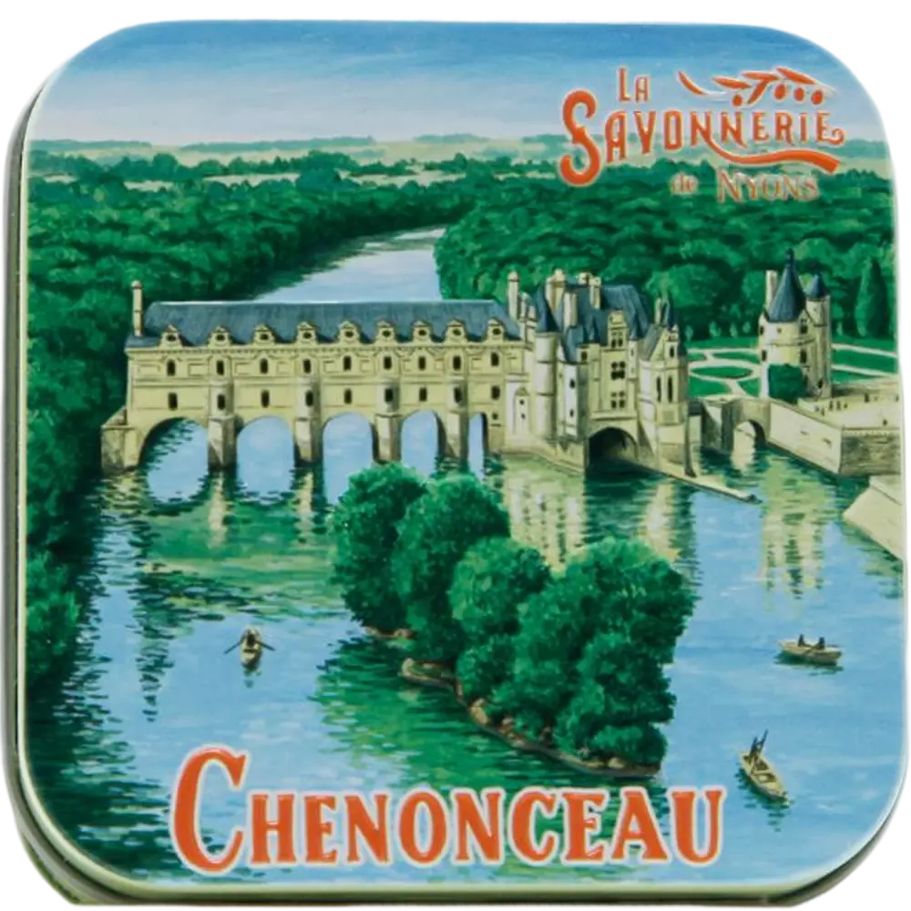 Vervain Soap in "CHENONCEAU CASTLE" Tin Box 3.5oz