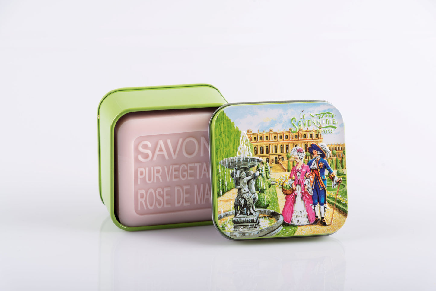 May rose Soap in "The Royal Gardens" Tin Box 3.5 oz