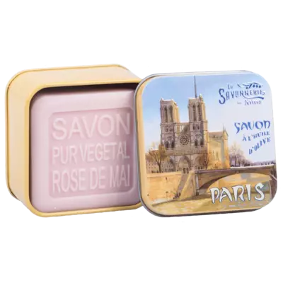 May Rose Soap In "Notre Dame" Tin Box 3.5 oz